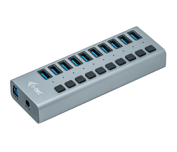 I-TEC USB 3.0 Charging HUB 48W 10x portów USB 3.0 wyłącznik portów U3CHARGEHUB10 - 503661 - zdjęcie